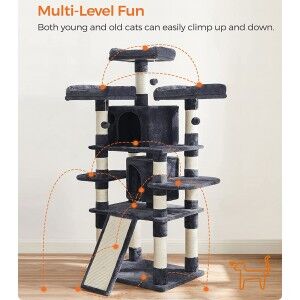 6 ft cat tower best sale