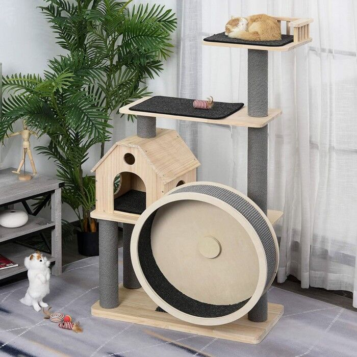 Modern Cat Trees: Stylish Condos for Small and Large Cats