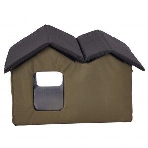 Heated outdoor kitty house best sale